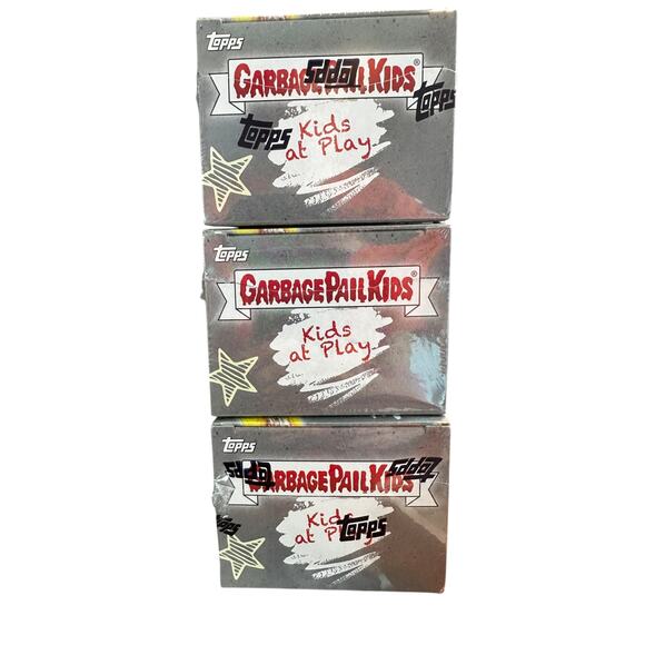 TOPPS  GPK Garbage Pail Kids - Kids At Play 3 Factory Sealed Blaster Box NEW - Picture 2 of 5